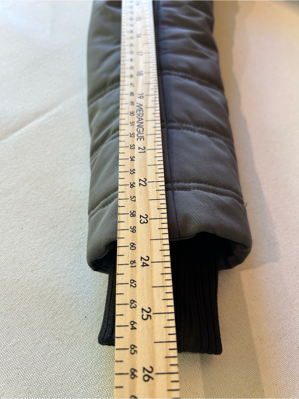 Lolë Montreal Live Out Loud Hybrid Hooded Mid-Length Jacket Coat Grey Black XS - Picture 12 of 12